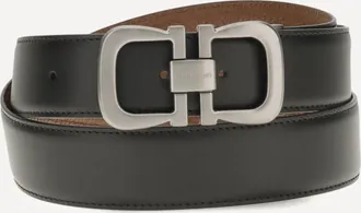 Ferragamo Cintura in pelle reversibile con logo Man 105