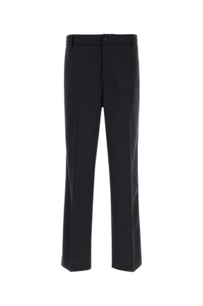 Moncler Dark Blue Solid Trousers