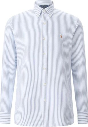 Polo Ralph Lauren Formele Overhemden - Heren - Zakelijke Overhemden - Blauw - S - Katoen - Overhemden