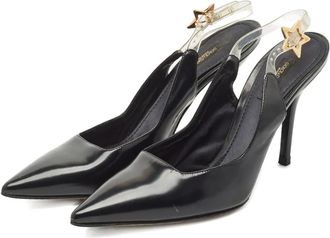 Dolce & Gabbana 100 mm slingback pumps - Zwart