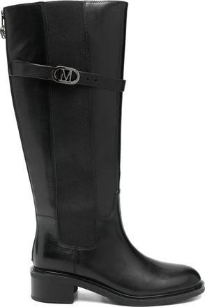 Marc Ellis Stivali con fibbia 40mm - Nero