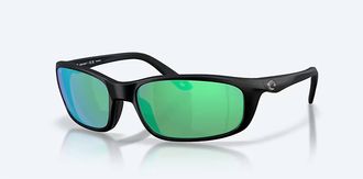 Costa Unisex Brine Ii Polarized Sunglasses In Black Green Mirror 580G