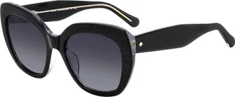 Kate Spade New York Ladies Black Cat Eye Sunglasses WINSLET/G/S 0807/9O 55