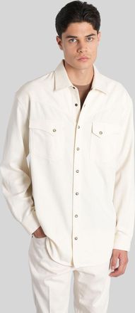 Lardini Shirt In Beige Cotton