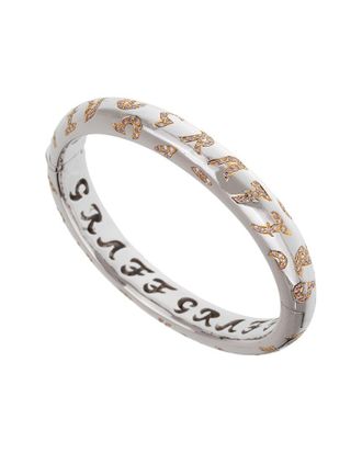 GRAFF 18K Two-Tone 2.04 ct. tw. Diamond Bangle Bracelet (Authentic Pre-Loved)