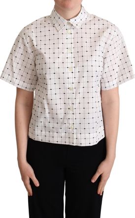 Dolce & Gabbana Dolce Gabbana Korte Mouw Overhemd Gingham Ruit