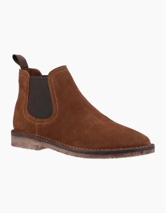 Hush Puppies Mens Shaun Mens Chelsea Boots - Brown - Size: 46/Regular/6