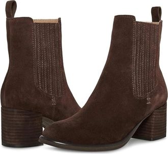 Blondo Womens Blondo Sonali Boots Java Suede Waterproof Ankle Bootie HTAT230