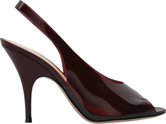 Gianvito Rossi Amelie Heeled Sandalen - Dames - Sandalen met hakken - Bruin - 36 EU - Leer - Schoenen