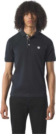 Pretty Green Heren Huis Paisley Poloshirt (Zwart)