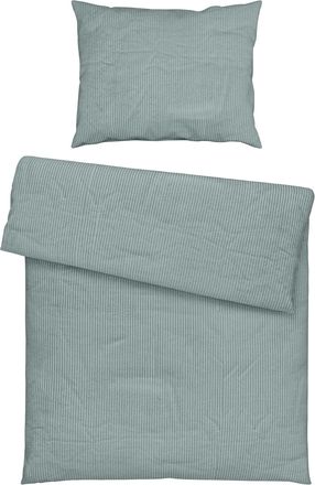 Novel Bettwäsche, Salbeigrün, Textil, Streifen, 140x200 cm, Reach, Bsci, Oeko-Tex Standard 100, bügelfrei, Heimtextilien, Bettwäsche &