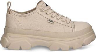 Buffalo Sneakers met chunky zool - Beige
