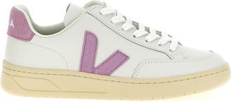 Veja White V-12 Sneakers