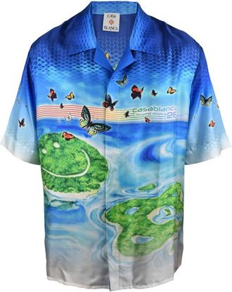 Casablanca Beyond Destiny-shirt Blauw