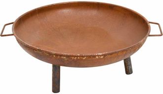 vidaXL Brasero De Acero 67,5x58x22,5 Cm Vidaxl