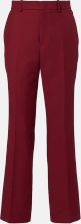 Gucci Silk and wool straight pants