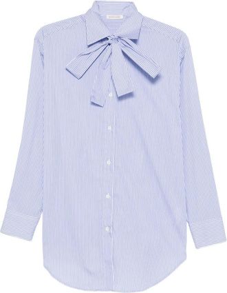 Archivio 67 Archivio 67 Womens Striped Cotton Shirt