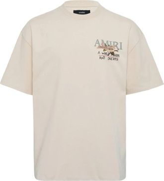 Amiri Hombre, Camisetas, Blanco, Talla: L