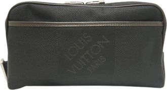 Louis Vuitton Pre-owned Belt Bags, male, Black, Size: ONE SIZE Pre-owned Damier Geant Sling Bag