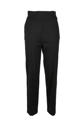 Manila Grace Mid-Rise Tailored Trousers with Sleek Silhouette