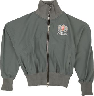 Rhude Teal Blue Polyester Brentwood Track Jacket