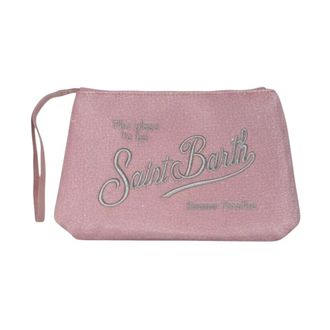 MC2 Saint Barth Clutches, female, Pink, Size: ONE SIZE Aline Lurex Pochette