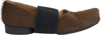 Uma Wang Ballerinas - Dames - Ballerinas - Groen - 36 EU - Leer - Schoenen