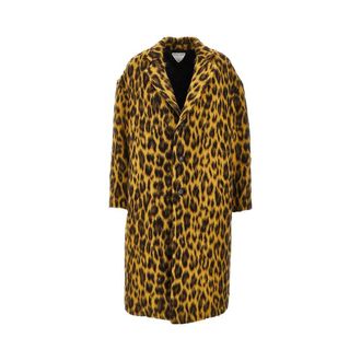 Bottega Veneta Brushed alpaca-blend coat Woman 40