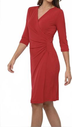 Anatomie Marine Travel Dress In Atomic Red