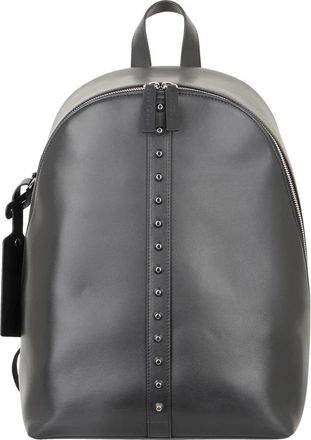 John Richmond Zaino in Pelle con Borchie Centrali - Heren - Rugzakken - Zwart - ONE Size - Leer - Tassen