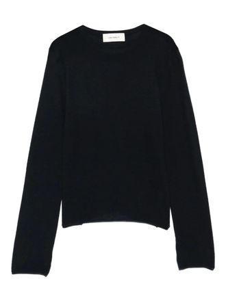 Lisa Yang Georgie long-sleeve top - Blue