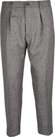 Berwich Uomo, Pantaloni, Grigio, XL, new