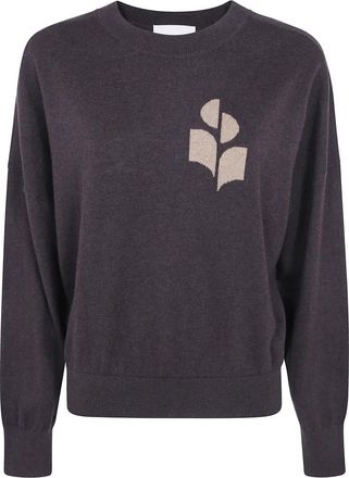 Isabel Marant Round-neck Truien - Dames - Ronde hals truien - Bruin - XS - Truien & Vesten