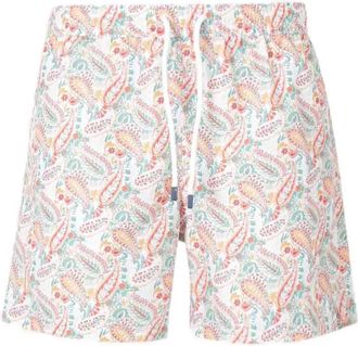 Fedeli Zwembroek met paisley-print - Oranje