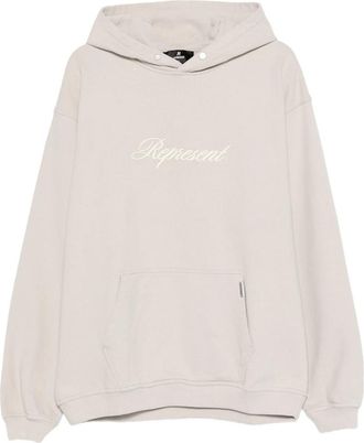 Represent Script Logo Hoodie