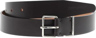 Dsquared2 Brown Solid Formal Belt