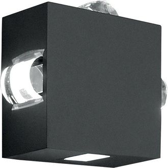 Loops Outdoor 4Wall Light 4 Way DIrectional Light Graphite LED 60W