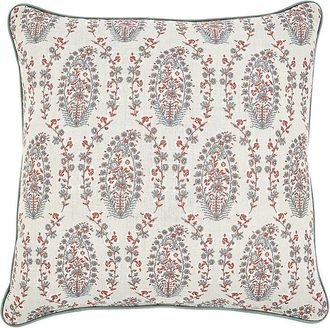 Ballard Designs Naya Paisley Sunbrella Outdoor Pillow - Paisley Sky 20 x 20 - Ballard Designs