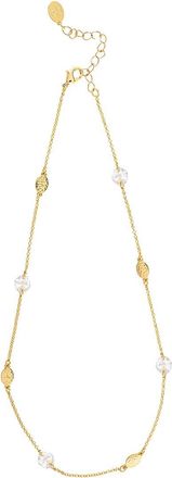 Rivka Friedman 18K Plated Cz Necklace