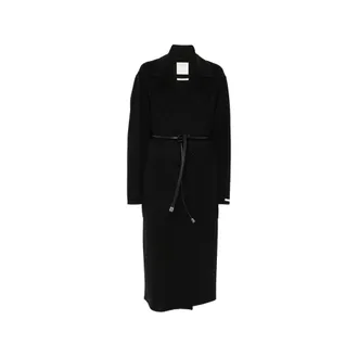 Sportmax Zannata Belted Notch-lapel Coat
