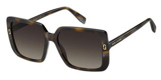 Marc Jacobs MJ 1121/S IWF/HA Womens Sunglasses Brown Size 54
