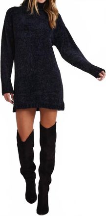 Bella Dahl Turtleneck Sweater Dress In Black