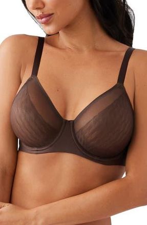 Wacoal Elevated Allure Full Coverage Underwire Bra in Hot Fudge at Nordstrom Rack, Size 34Dd