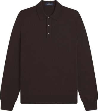 Fred Perry Sweatshirts - Heren - Sweatshirts - Bruin - L - Hoodies & sweatvesten