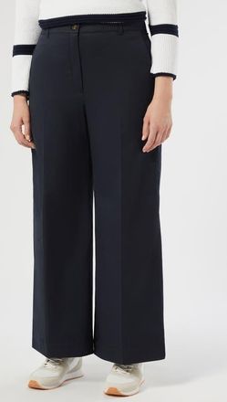 Marina Rinaldi Cresta Wide Leg Pants in Midnight Blue at Nordstrom, Size 22W
