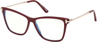 Tom Ford Optical Frame - Dames - Brillen - Rood - 53 MM - Accessoires