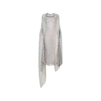 Dries Van Noten Draped Polka-dot Dress