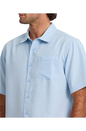 Quiksilver Centinela Short Sleeve Shirt in Skyway at Nordstrom, Size Medium