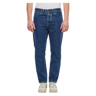 Carhartt Work in Progress Straight Fit Jeans, male, Blue, W34, Newel Pant