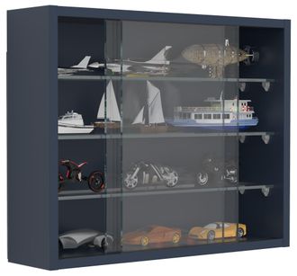 VCM Vitrina De Vidrio Vcm Colgante Vitrina De Vidrio Dimensiones: Al. 40 X W. 50 X D. 12 Cm Vidrio Colgante De Vitrina Moderno Y Ahorrador De Espacio Vitr